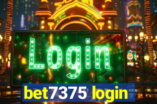 bet7375 login